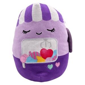 Squishmallows 8" Mincha the Purple Claw Machine Plush NEW